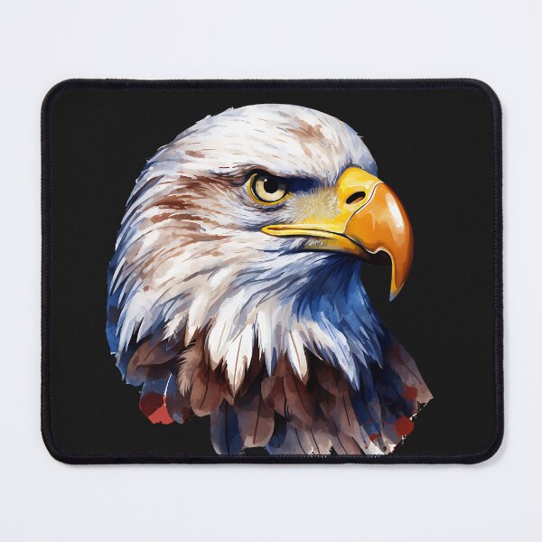 Item preview, Stern Faced American Bald Eagle (Head Only) designed and sold by AmericaFreedom.