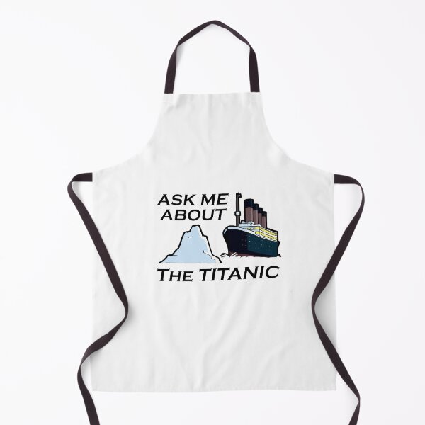 Item preview, Ask Me About the Titanic (black text) designed and sold by GoldenArchelon.