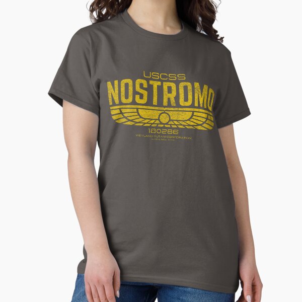Vista previa del artículo con la obra «Servicio de Seguridad Nacional de los Estados Unidos (USCSS) Nostromo», diseñado y vendido por Saltalungo.
