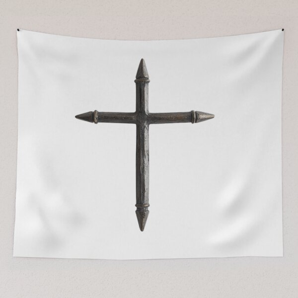 Item preview, A cross made with just 4 metal nails designed and sold by JOTAMIKE.