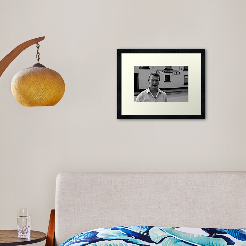 Jim; owns the Bar Framed Art Print