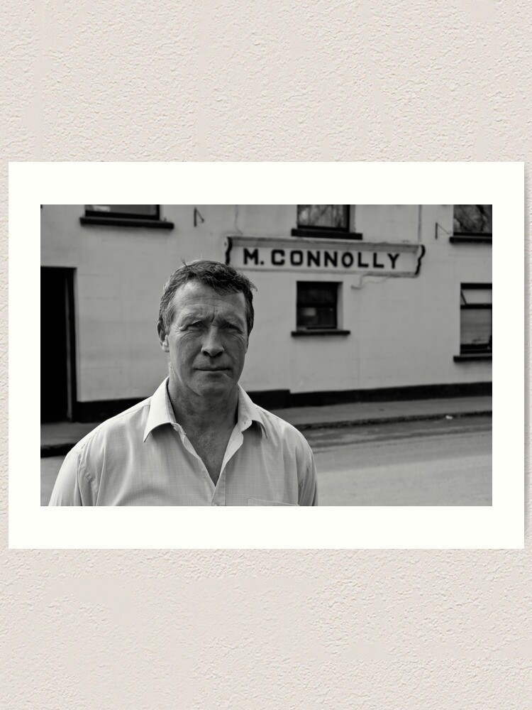 Alternate view of Jim; owns the Bar Art Print