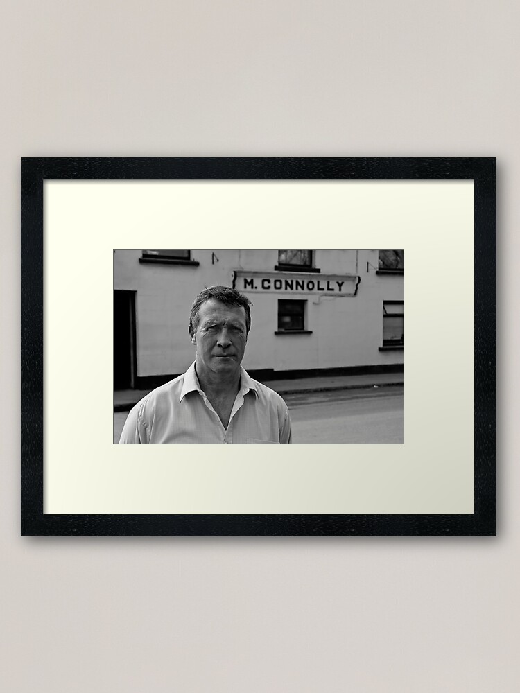 Alternate view of Jim; owns the Bar Framed Art Print
