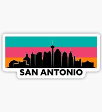 San Antonio Skyline Sticker
