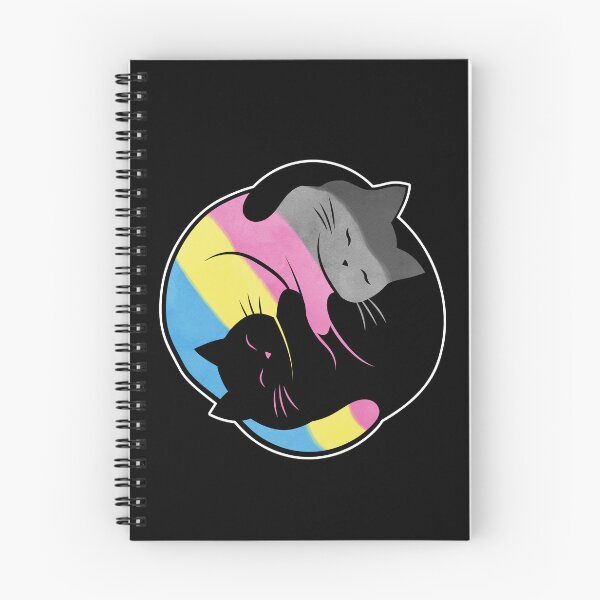 Item preview, Polygender Yin Yang Cat LGBT Pride Flag designed and sold by Clara Hollins.