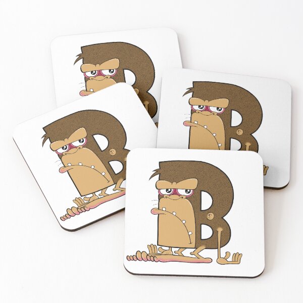 Item preview, Letter B Bigfoot designed and sold by alphatoons.
