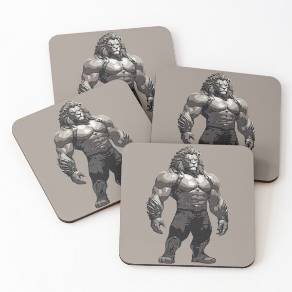 Item preview, Bodybuilder lion designed and sold by PierreAlbijanic.