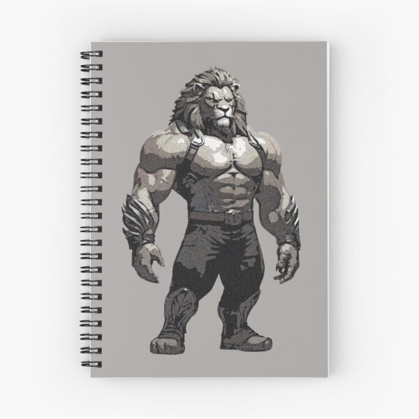 Item preview, Bodybuilder lion designed and sold by PierreAlbijanic.