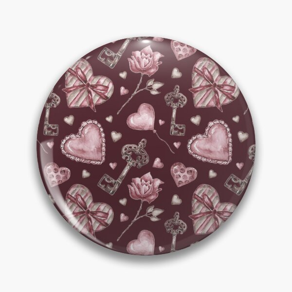 Item preview, Lock It Down Valentine Heart Lock and Key designed and sold by darkskydelights.