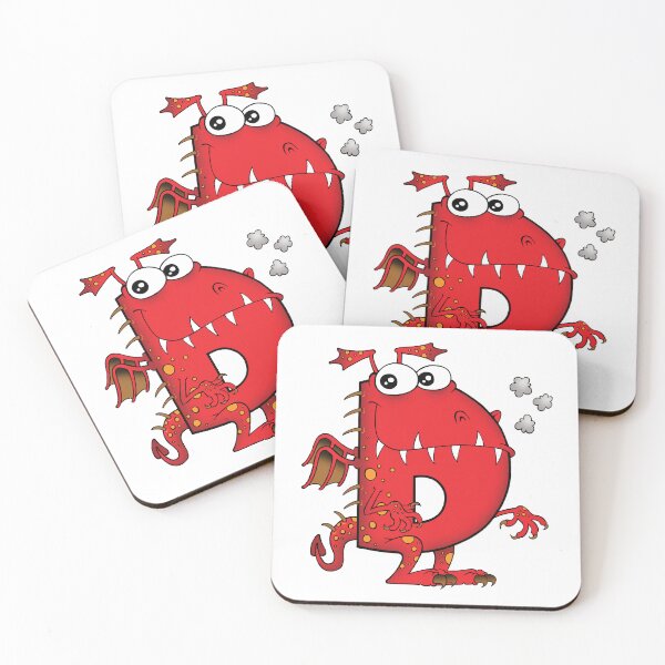 Item preview, Letter D Dragon designed and sold by alphatoons.