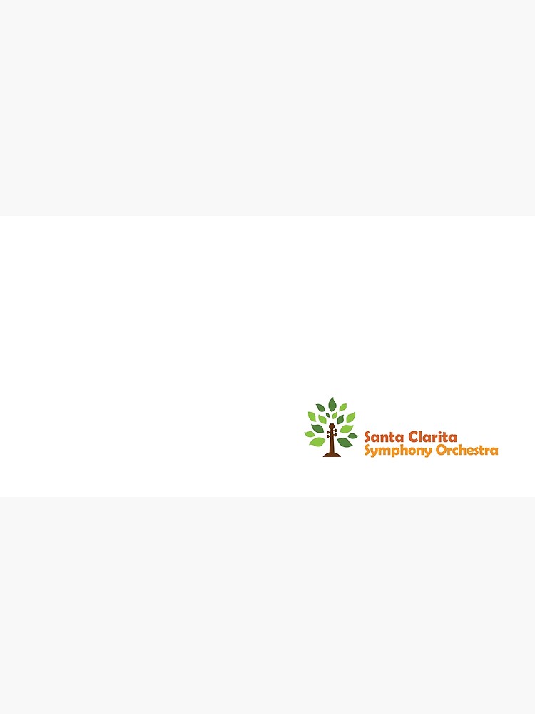 Thumbnail 5 of 5, Mouse Pad, Santa Clarita Symphony Orchestra - horizontal logo designed and sold by scsorchestra.