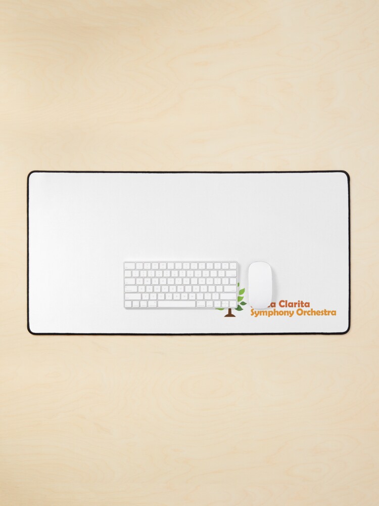 Thumbnail 1 of 5, Mouse Pad, Santa Clarita Symphony Orchestra - horizontal logo designed and sold by scsorchestra.