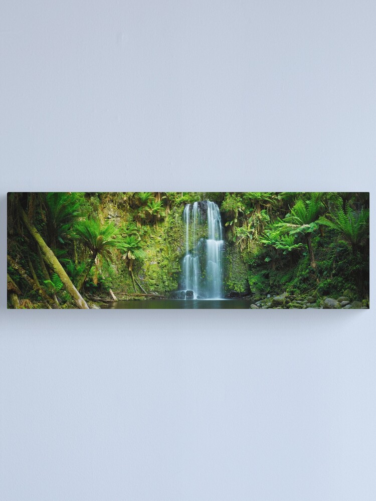 Thumbnail 1 of 3, Canvas Print, Beauchamp Falls, Otways, Great Ocean Road, Victoria, Australia designed and sold by Chockstone.