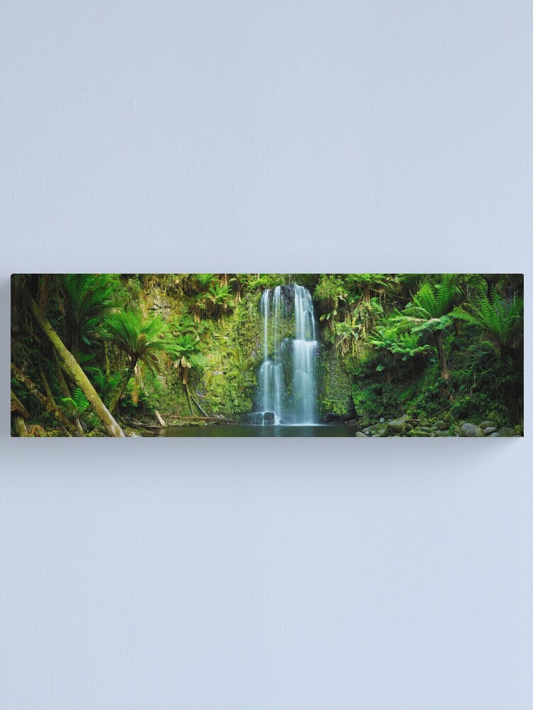 Thumbnail 2 of 3, Canvas Print, Beauchamp Falls, Otways, Great Ocean Road, Victoria, Australia designed and sold by Chockstone.