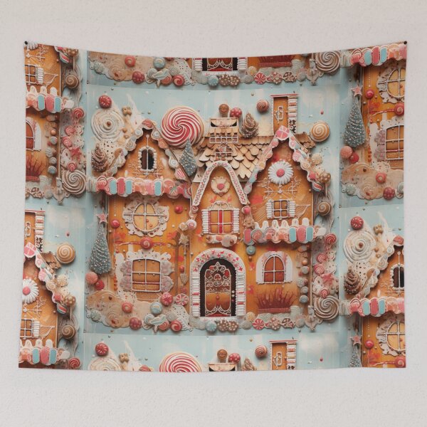 Item preview, Gingerbread house designed and sold by MendaciousMina.
