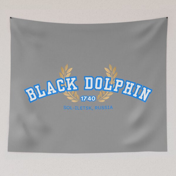 Item preview, Black Dolphin Prison University, White and Blue designed and sold by UNK-Fatigues.