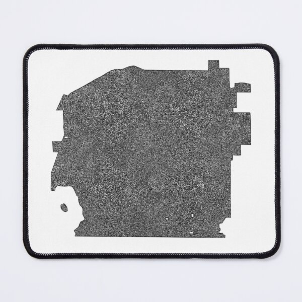Item preview, Mountlake Terrace, Washington Map Art designed and sold by Naoswestvillage.