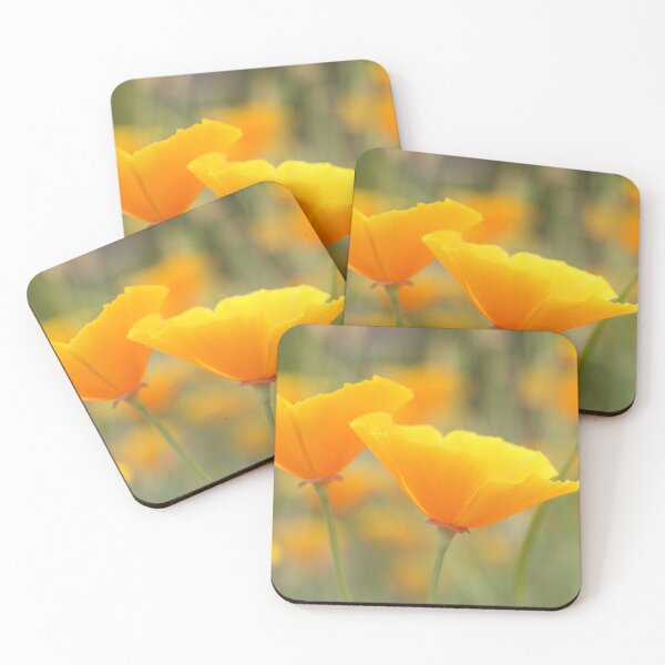 Item preview, Yellow Poppies in a Field of Yellow designed and sold by kreativejooce.