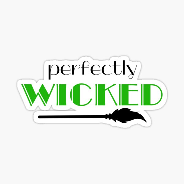 Item preview, Perfectly Wicked Broadway Witch Broomstick designed and sold by ModernintheMix.