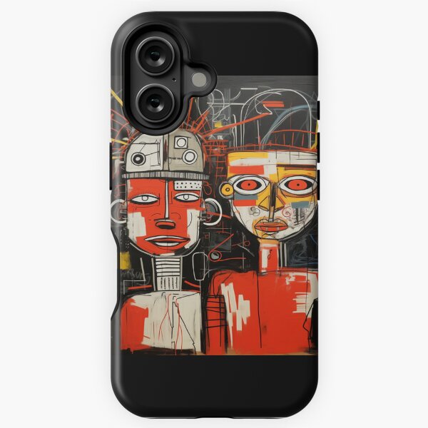 正規純正品 iPhone16 CASSETIFY Basquiatケース バスキア×ケースティファイ、代表作 「Pez Dispenser」のレザー