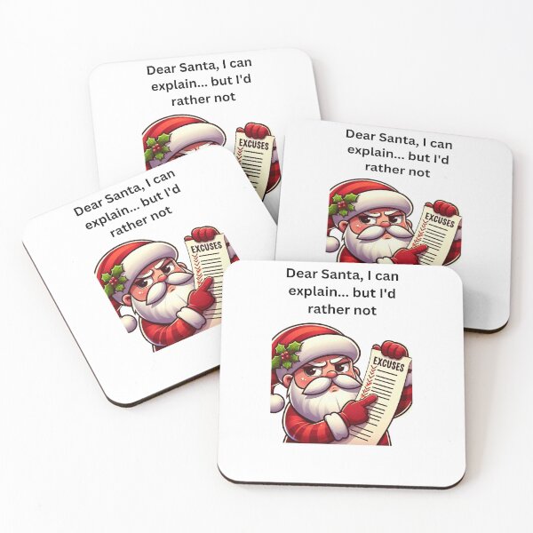 Item preview, Dear Santa, I Can Explain… But I’d Rather Not" Christmas Design designed and sold by Jesshelms83.