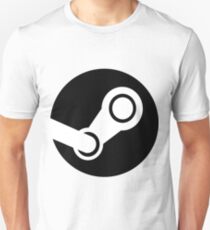 Modern Steam Logo - High Fidelity Unisex T-Shirt