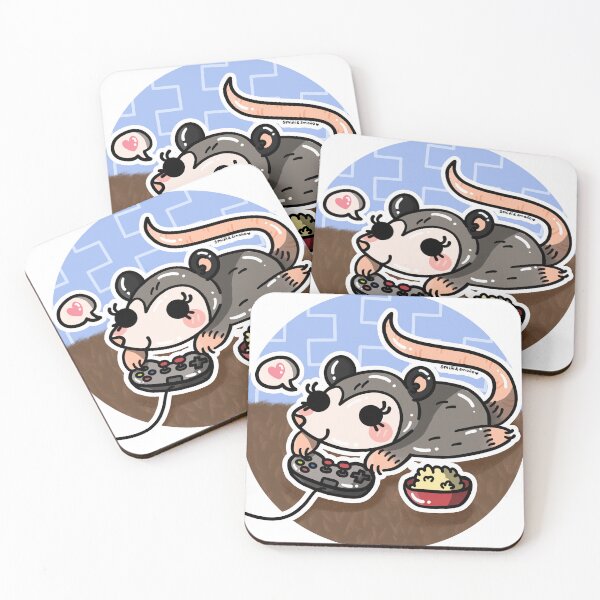 Item preview, Gamer possum designed and sold by sminismono.