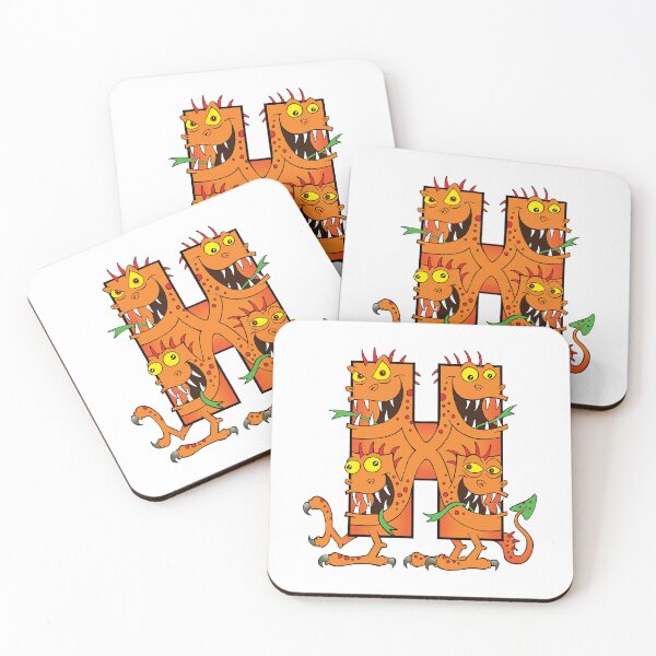 Item preview, Letter H Hydra designed and sold by alphatoons.