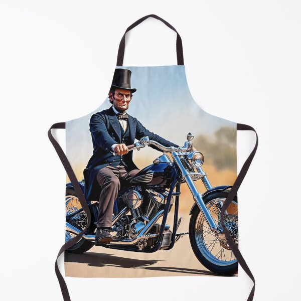 Item preview, Revolutionary Ride: Abraham Lincoln on a Cool Motorbike designed and sold by Chippychips1.