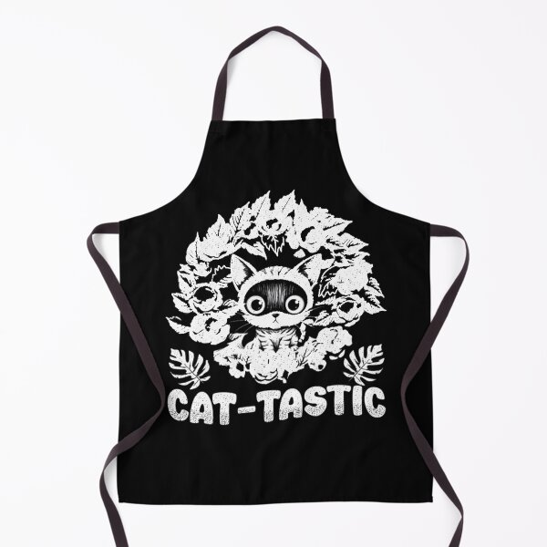 Item preview, "Cat-Tastic" Funny Floral Wreath for Gardeners and Cat Lovers designed and sold by jteart.