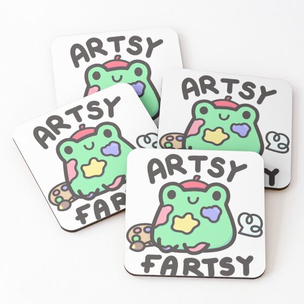 Item preview, Artsy fartsy frog  designed and sold by IcyBubblegum.