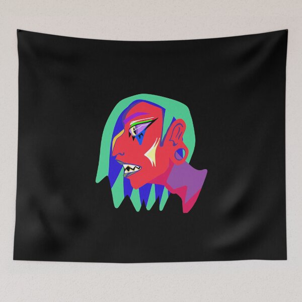 Item preview, Side Profile Hyperpop Abstract designed and sold by TMSpaintz.