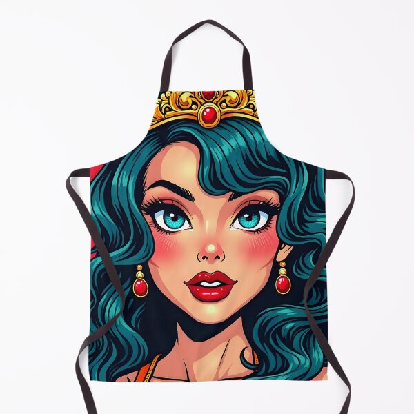 Item preview, Cute Classic Vintage Style Anime Girl designed and sold by TheArtOfPat.