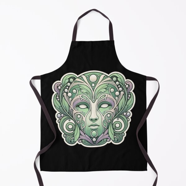 Item preview, Art Nouveau Greenman Print designed and sold by PinUpPizzazz.