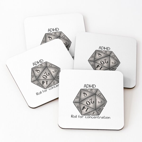 Item preview, ADHD Roll for Concentration  designed and sold by TwztdTaco.