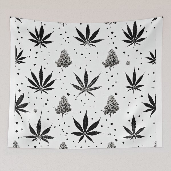 Item preview, marijuana leaf and bud design  designed and sold by EccentricsByE.