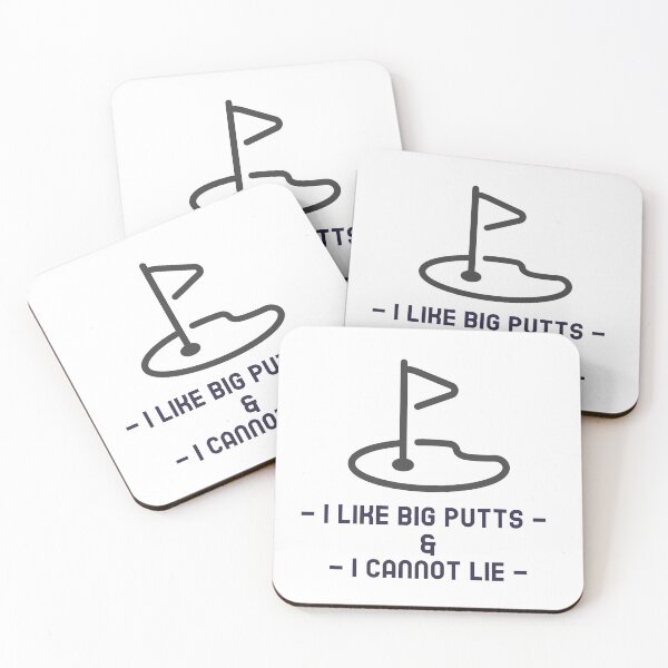 Item preview, I Like Big Putts & I Cannot Lie golfing men women T-Shirt designed and sold by JL-Enterprises.