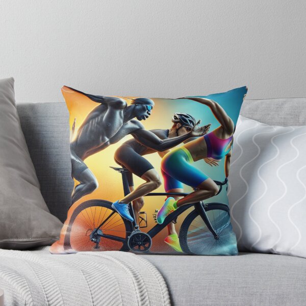 Item preview, Flujo de energía para triatlón: diseño artístico para nadar, andar en bicicleta y correr designed and sold by Triathlongram.