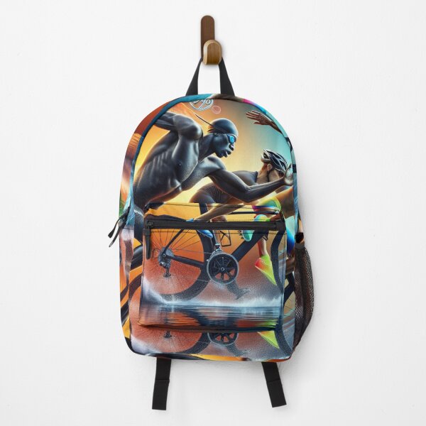 Item preview, Triathlon Energy Flow - Swim, Bike, Run Art Design designed and sold by Triathlongram.
