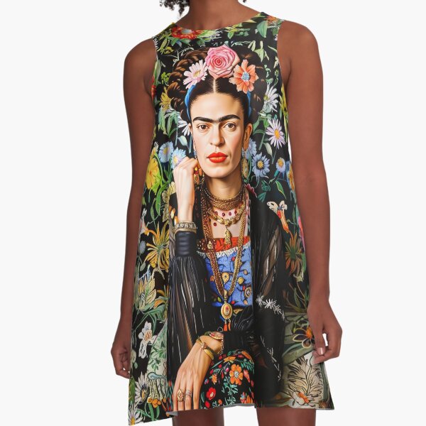 Item preview, Frida Kahlo Flowers designed and sold by TeeARTHY.