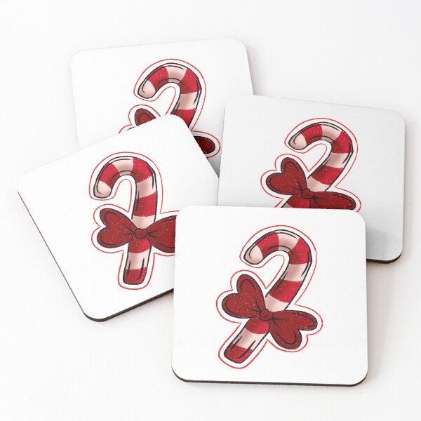 Item preview, Candy Cane With Bow designed and sold by TwztdTaco.