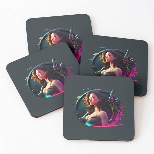 Item preview, Cyberpunk Machine Girl designed and sold by Chubuter.