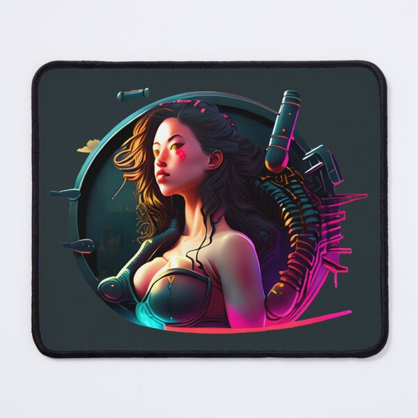 Item preview, Cyberpunk Machine Girl designed and sold by Chubuter.