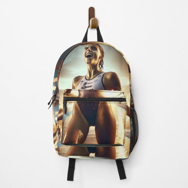 Item preview, Triathlon Finish Line Glory - Motivational Sports Art designed and sold by Triathlongram.