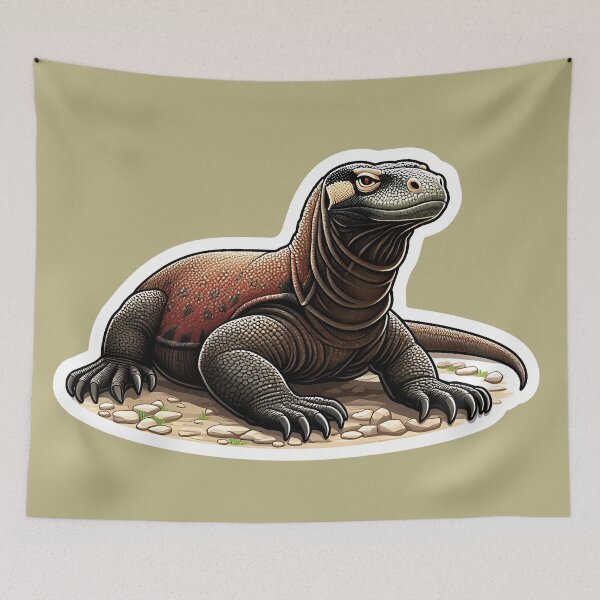 Item preview, Komodo Dragon Art #51 | Komodo Dragon Lovers designed and sold by ksgraphics222.