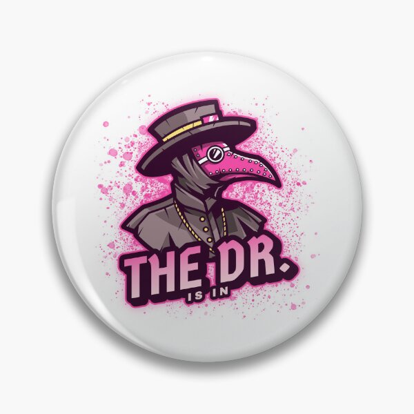 Item preview, The Dr is in plague doctor t-shirt designed and sold by tattookaz.