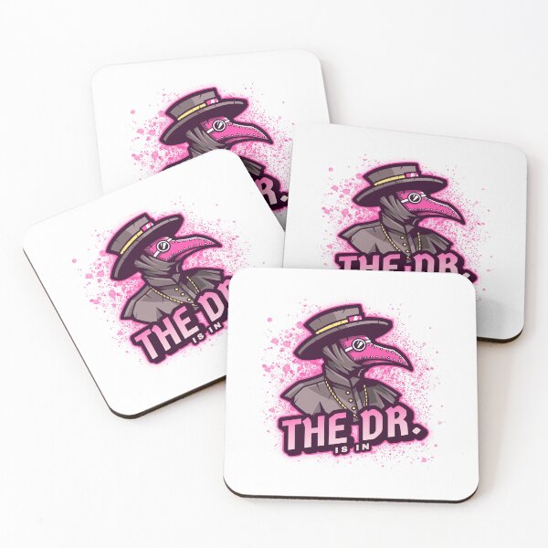 Item preview, The Dr is in plague doctor t-shirt designed and sold by tattookaz.