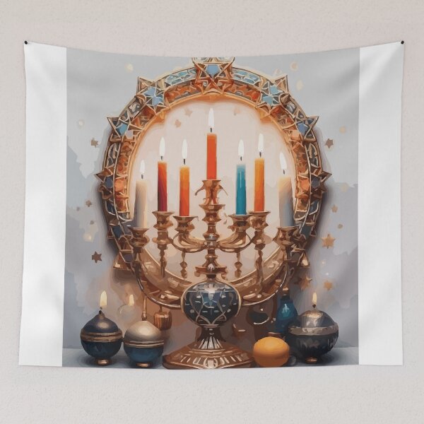 Item preview, Festival of Lights: Hanukkah designed and sold by bb-15artstudio.