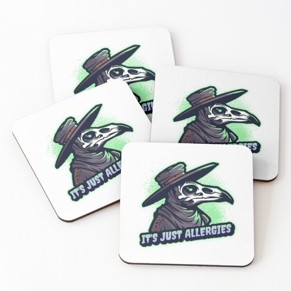 Item preview, It's just allergies plague doctor t-shirt  designed and sold by tattookaz.