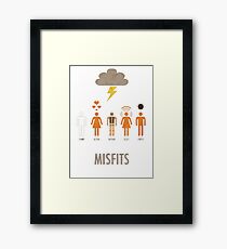 Misfits Framed Print